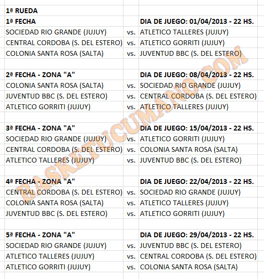 fixture-1era-rueda-liga-c-2013