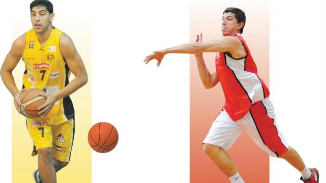 Jorge Enrique Fares (30 años, escolta, 1.85 m) y Jerónimo Pedro Solórzano (25, alero, 1.96) son jugadores esenciales en la media cancha de sus respectivos equipos.