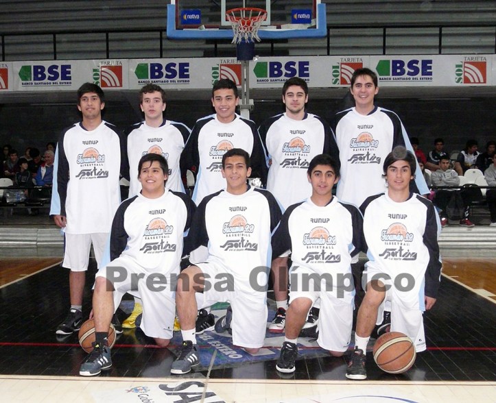 Foto del U19 de Tucumán BB. Foto gentileza Prensa del Club Olímpico