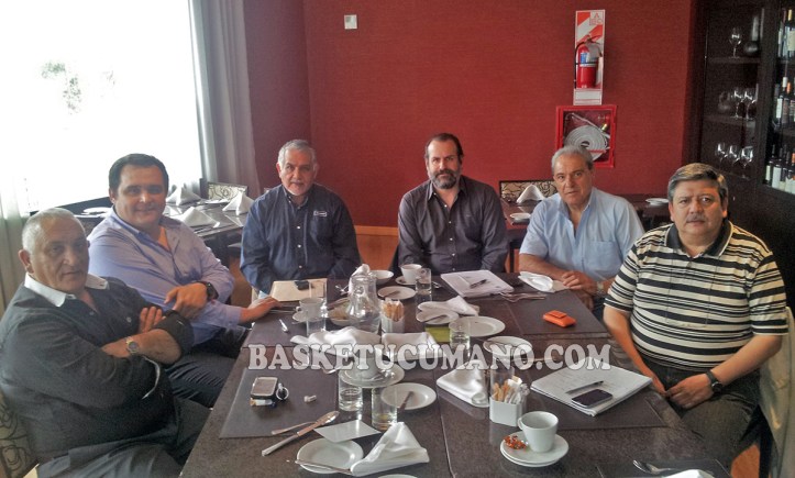 El Interventor de la CABB se reunió en un hotel de la zona del Abasto con presidentes de las federaciones del NOA